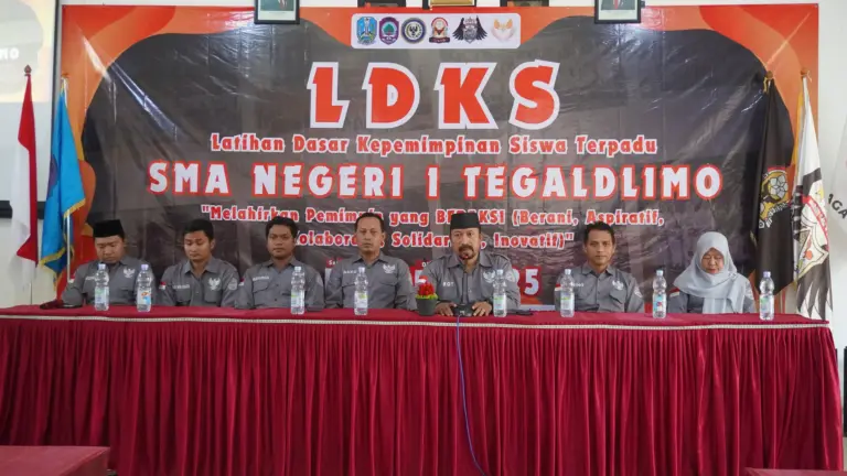 LDKS SMAN 1 Tegaldlimo 2025/2026: Mencetak Generasi Pemimpin yang Berkarakter