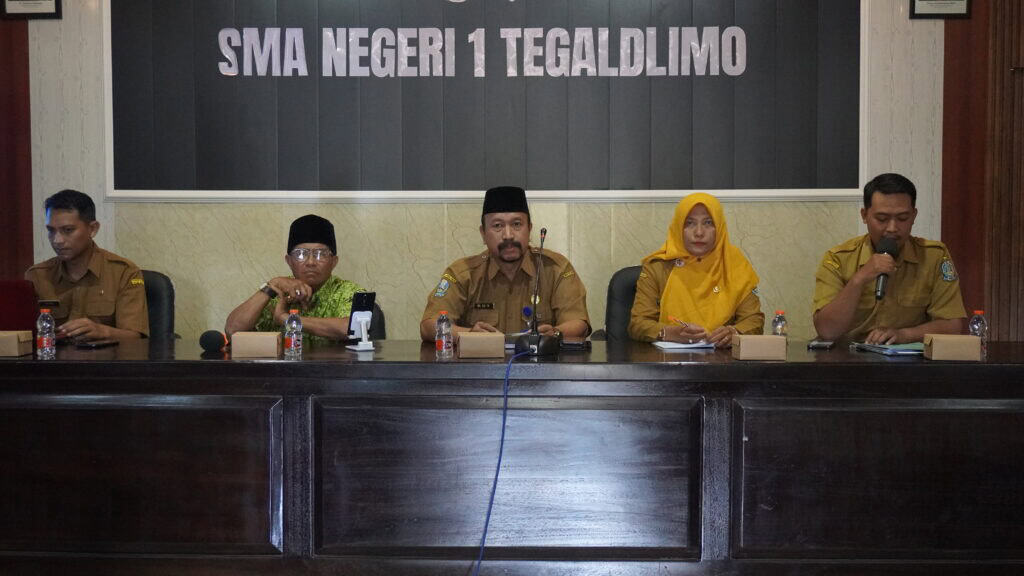 Sosialisasi Kegiatan Program Pengembangan Sekolah SMA Negeri 1 Tegaldlimo Tahun Ajaran 2025/2026